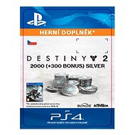 2000 (+300 Bonus) Destiny 2 Silver - PS4 CZ Digital - Gaming Accessory
