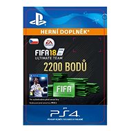 2200 FIFA 18 Points Pack - PS4 CZ Digital - Gaming Accessory