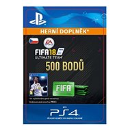 500 FIFA 18 Points Pack - PS4 CZ Digital - Gaming Accessory