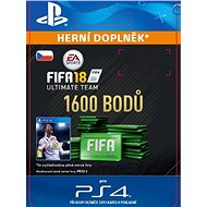 1600 FIFA 18 Points Pack - PS4 CZ Digital - Gaming Accessory