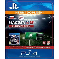 1050 Madden NFL 18 Ultimate Team Points - PS4 CZ Digital - Gaming Accessory