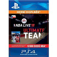 NBA Live 18 Ultimate Team - 12000 NBA points - PS4 CZ Digital - Gaming Accessory