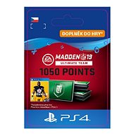 Madden NFL 19 Ultimate Team 1050 Points Pack - PS4 CZ Digital - Gaming Accessory