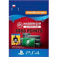 Madden NFL 19 Ultimate Team 5850 Points Pack - PS4 CZ Digital - Gaming Accessory