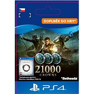The Elder Scrolls Online: 21000 Crowns - PS4 CZ Digital - Gaming Accessory