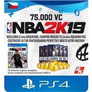 75,000 VC NBA 2K19 - PS4 CZ Digital - Gaming Accessory