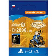 Fallout 76: 2000 (+400 Bonus) Atoms - PS4 CZ Digital - Gaming Accessory