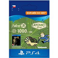 Fallout 76: 1000 (+100 Bonus) Atoms - PS4 CZ Digital - Gaming Accessory