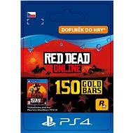 Red Dead Redemption 2: 150 Gold Bars - PS4 CZ Digital - Gaming Accessory