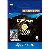 Ghost Recon Breakpoint - 12000 Ghost Coins - PS4 CZ Digital - Gaming Accessory
