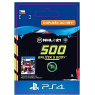 NHL 21: Ultimate Team 500 Points - PS4 CZ Digital - Gaming Accessory