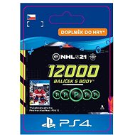 NHL 21: Ultimate Team 12000 Points - PS4 CZ Digital - Gaming Accessory
