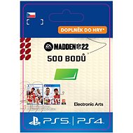 Madden NFL 22: 500 Madden Points - PS4 CZ DIGITAL - Gaming Accessory