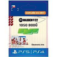 Madden NFL 22: 1050 Madden Points - PS4 CZ DIGITAL - Gaming Accessory