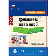 Madden NFL 22: 5850 Madden Points - PS4 CZ DIGITAL - Gaming Accessory