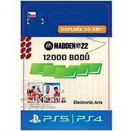 Madden NFL 22: 12000 Madden Points - PS4 CZ DIGITAL - Gaming Accessory