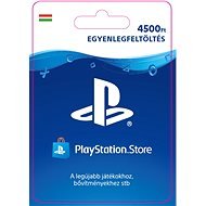 PlayStation Store - 4500 forintos feltöltőkártya - HU digitális - Feltöltőkártya