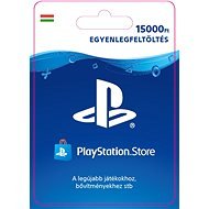 PlayStation Store - 15000 forintos feltöltőkártya - HU digitális - Feltöltőkártya