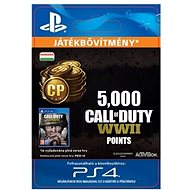 5,000 Call of Duty: WWII Points - PS4 HU Digital - Herní doplněk