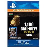 1,100 Call of Duty: WWII Points - PS4 HU Digital - Videójáték kiegészítő