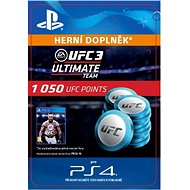 EA SPORTS UFC 3 - 1050 UFC POINTS - PS4 HU Digital - Gaming Accessory