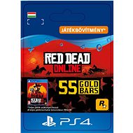 Red Dead Redemption 2: 55 Gold Bars - PS4 HU Digital - Herní doplněk