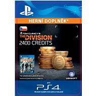 Tom Clancy's The Division - 2400 Premium Credits Pack - PS4 SK Digital - Herní doplněk