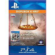 FOR HONOR 5 000 STEEL Credits Pack  - PS4 SK Digital - Herní doplněk