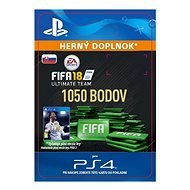 1 050 FIFA 18 Points Pack – PS4 SK Digital - Herný doplnok