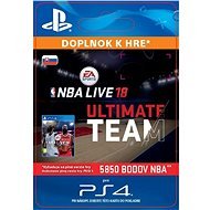 NBA Live 18 Ultimate Team - 5850 NBA points - PS4 SK Digital - Herní doplněk
