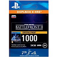 STAR WARS Battlefront II: 1000 Crystals - PS4 SK Digital - Herní doplněk