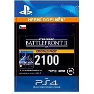 STAR WARS Battlefront II: 2100 Crystals - PS4 SK Digital - Herní doplněk