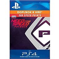NFS Payback 500 Speed Points - PS4 SK Digital - Gaming Accessory