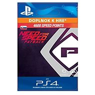 NFS Payback 4600 Speed Points  - PS4 SK Digital - Herní doplněk