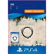 The Elder Scrolls Online: Summerset Collector's Ed. Upgrade - PS4 SK Digital - Herní doplněk