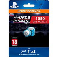 EA SPORTS UFC 3 - 1050 UFC POINTS - PS4 SK Digital - Herní doplněk