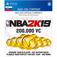 200,000 VC NBA 2K19 - PS4 SK Digital - Herní doplněk