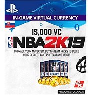 15,000 VC NBA 2K19 - PS4 SK Digital - Herný doplnok