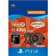 Fallout 76: 4000 (+1000 Bonus) Atoms - PS4 SK Digital - Herní doplněk