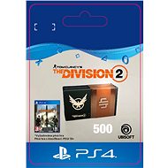 Tom Clancys The Division 2 - 500 Credits - PS4 SK Digital - Herní doplněk