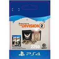 Tom Clancys The Division 2 - 2250 Credits - PS4 SK Digital - Herní doplněk