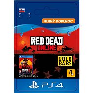 Red Dead Redemption 2: 25 Gold Bars - PS4 SK Digital - Herní doplněk