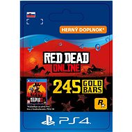 Red Dead Redemption 2: 245 Gold Bars - PS4 SK Digital - Herní doplněk