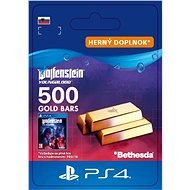 Wolfenstein: Youngblood - 500 Gold Bars - PS4 SK Digital - Herní doplněk