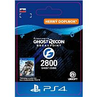 Ghost Recon Breakpoint - 2800 Ghost Coins - PS4 SK Digital - Herní doplněk