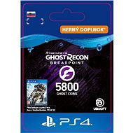 Ghost Recon Breakpoint - 5800 Ghost Coins - PS4 SK Digital - Herní doplněk