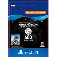 Ghost Recon Breakpoint - 600 Ghost Coins - PS4 SK Digital - Herní doplněk