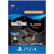 Call of Duty: Warzone - 1,100 Warzone Points - PS4 SK Digital - Herní doplněk