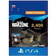 Call of Duty: Warzone - 2,400 Warzone Points – PS4 SK Digital - Herný doplnok