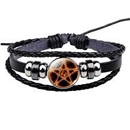 Leather bracelet Satan - 110-1 - Bracelet